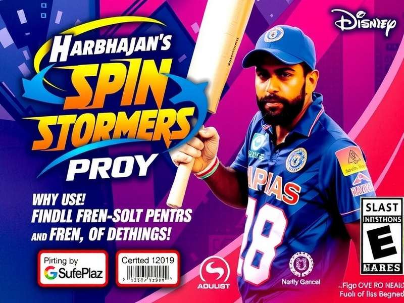 Harbhajan S Spin Stormers Game Cover